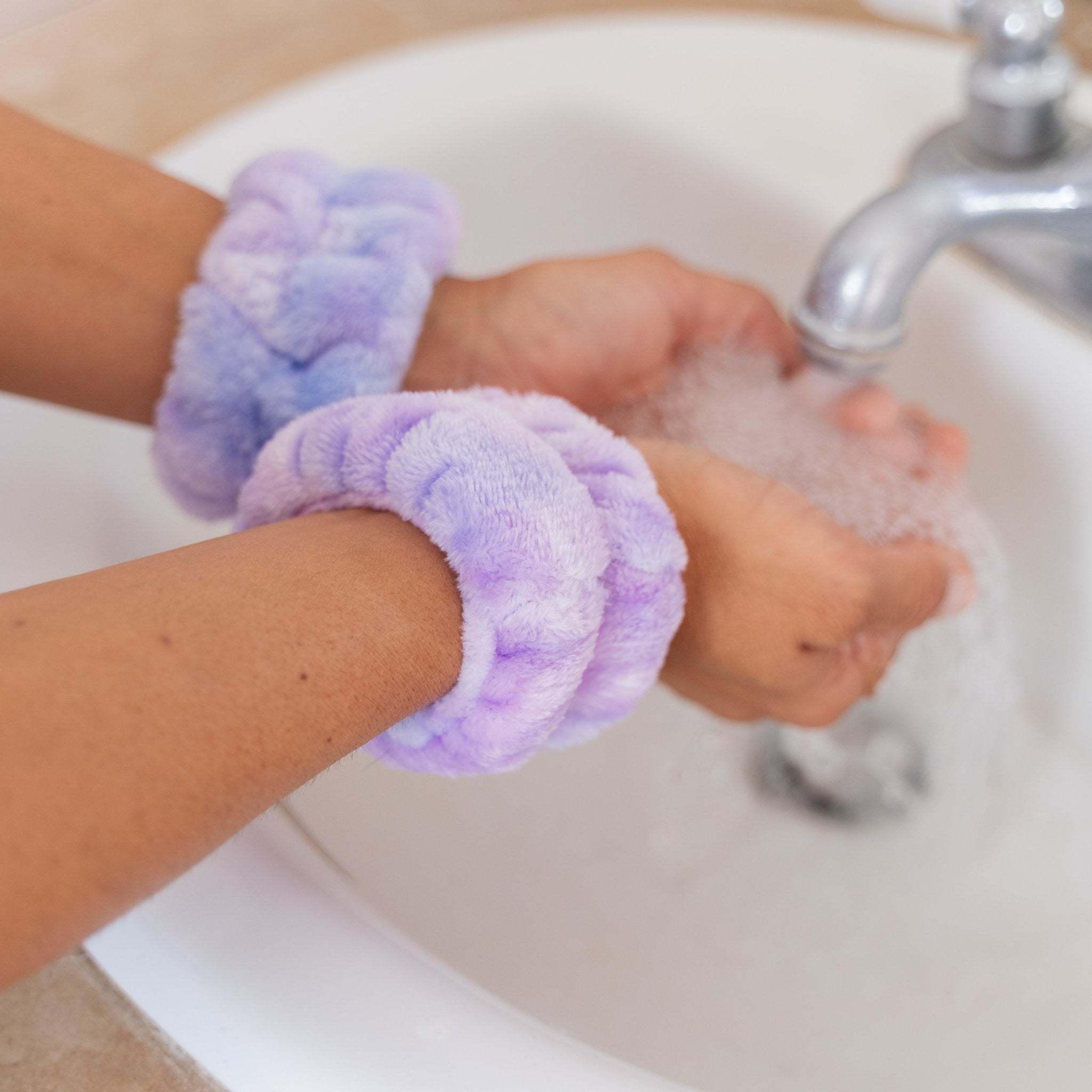 Super Soft Spa Headband & Wristbands - FROG SAC