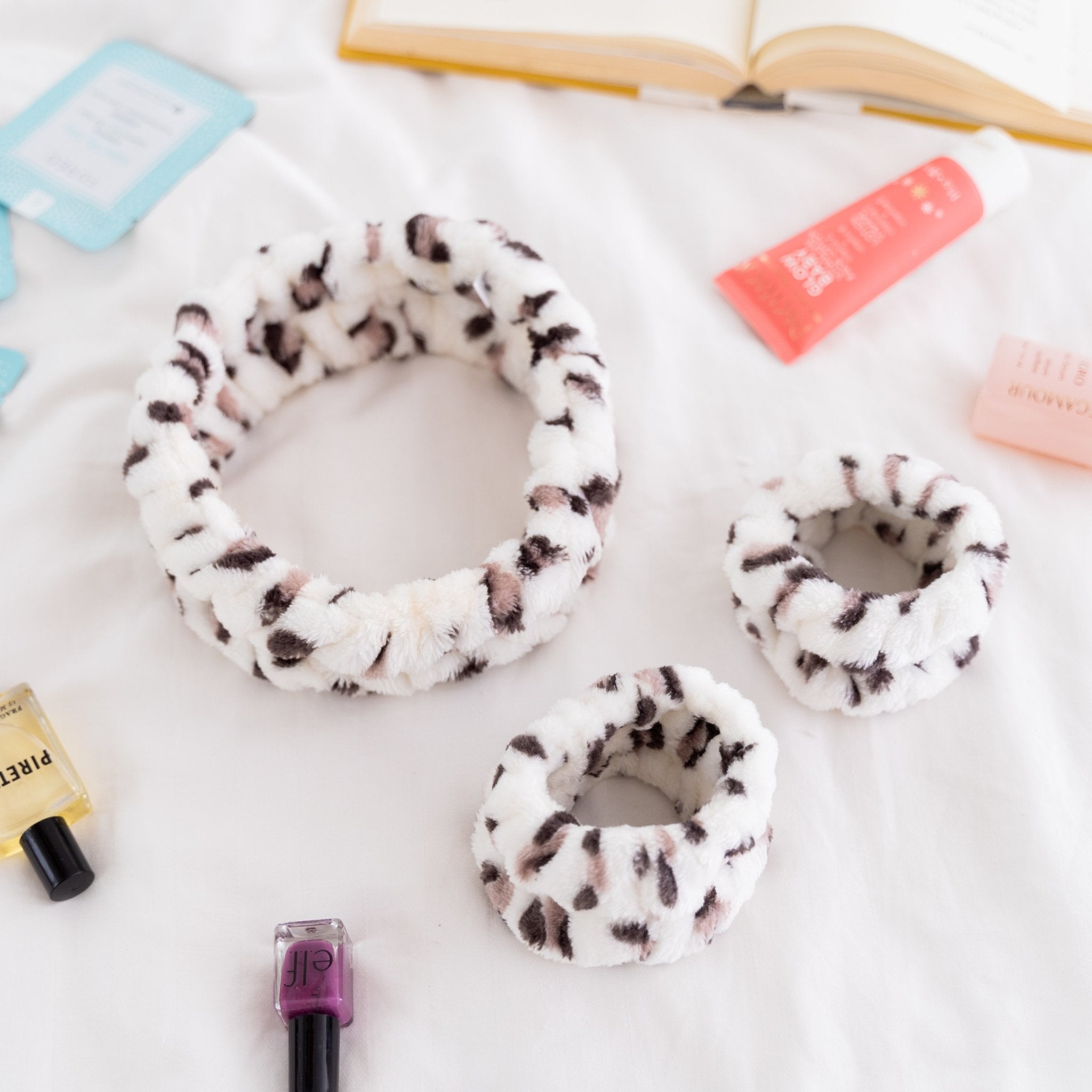 Super Soft Spa Headband & Wristbands - FROG SAC