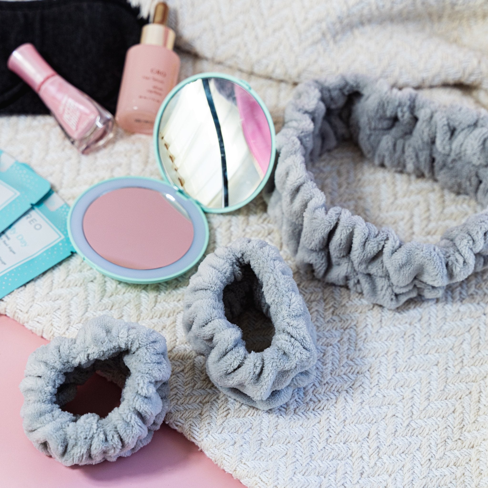 Super Soft Spa Headband & Wristbands - FROG SAC