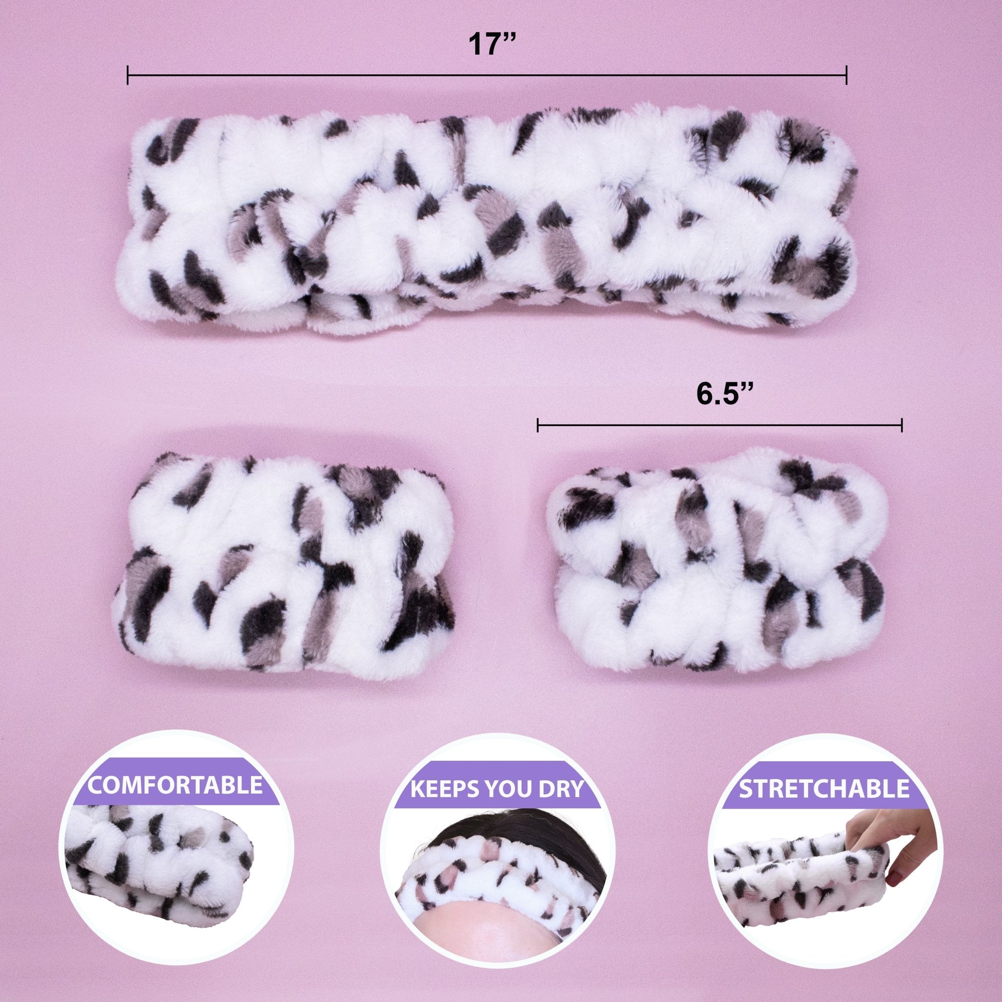 Super Soft Spa Headband & Wristbands - FROG SAC