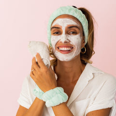 Super Soft Spa Headband & Wristbands - FROG SAC