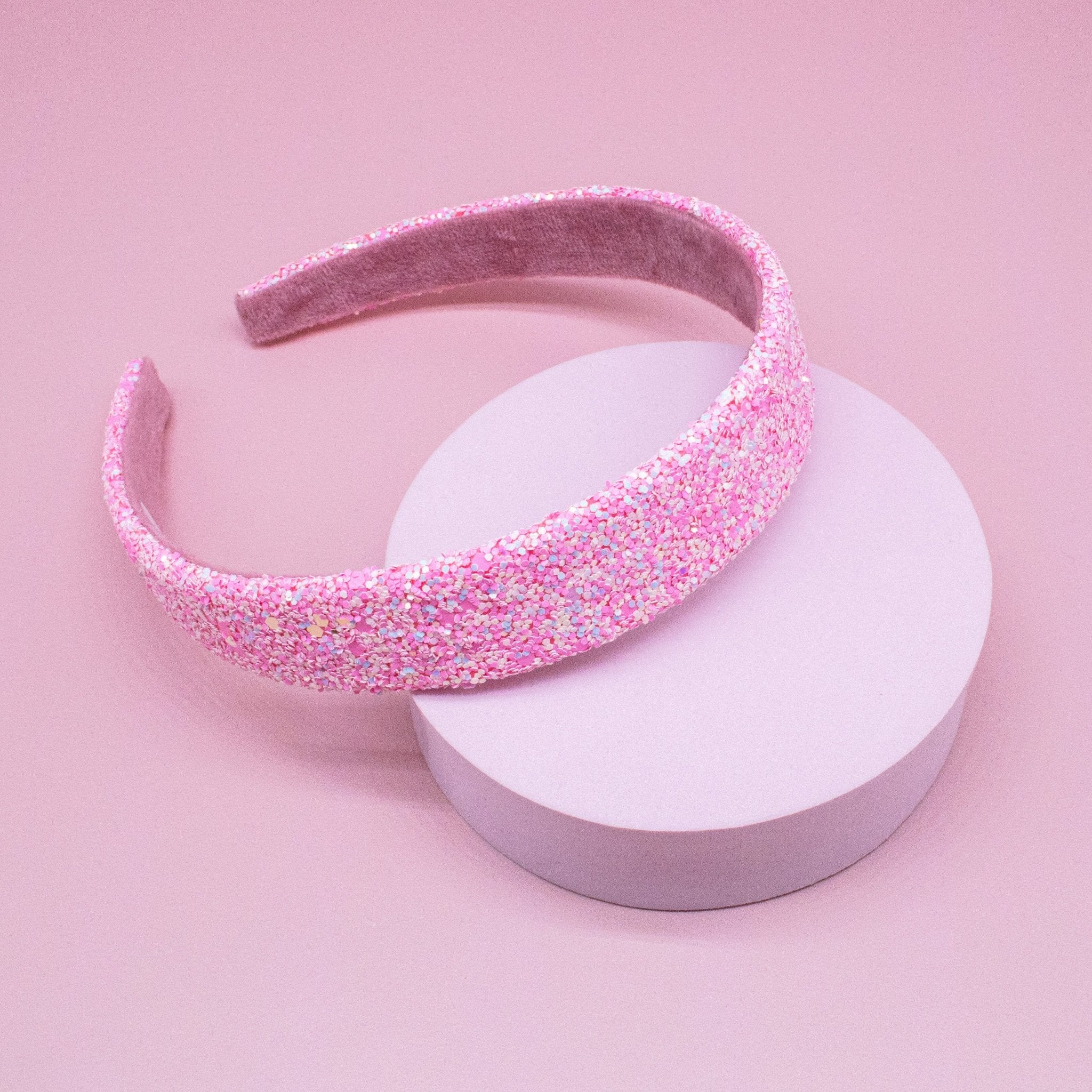 Tapered Chunky Glitter Headband - FROG SAC