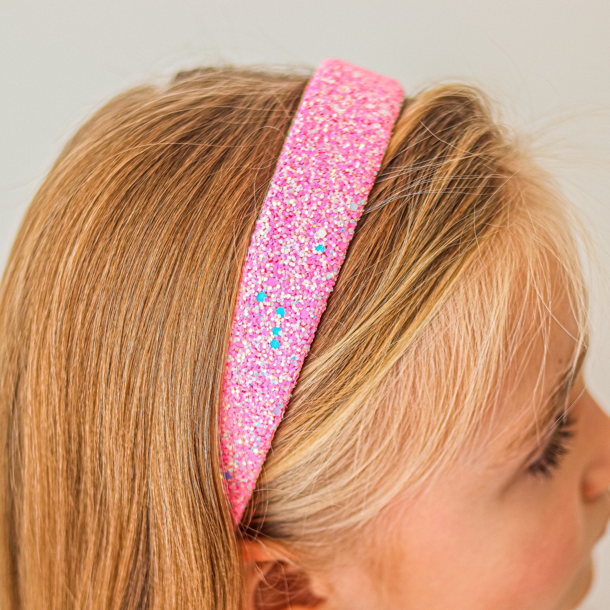 Tapered Chunky Glitter Headband - FROG SAC