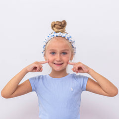Thin Scrunchie Headbands - 4 Pack Cheetah & Cow - FROG SAC