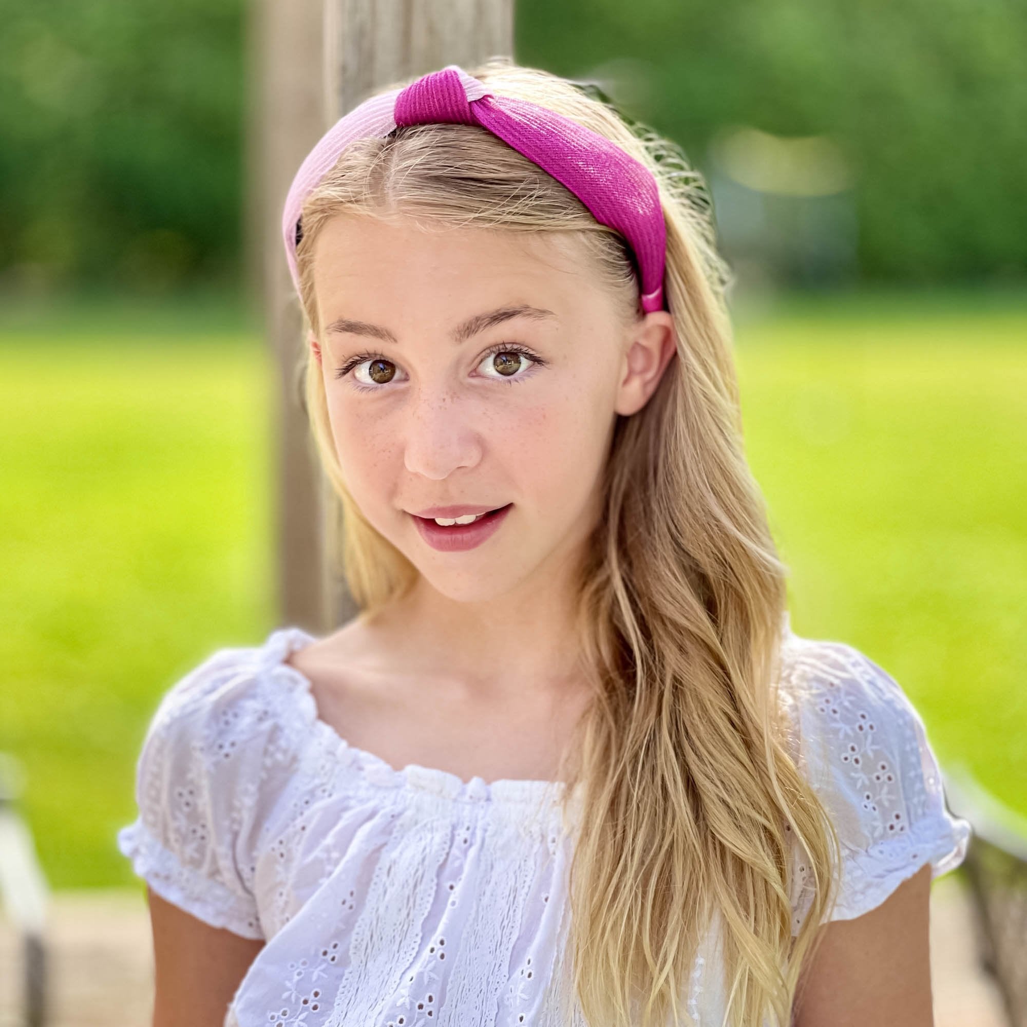 Two Tone Pleated Knot Headbands - 3 Pack - FROG SAC