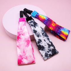 Adjustable No Slip Mesh Sport Headbands - 3 Pack