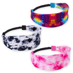 Adjustable No Slip Mesh Sport Headbands - 3 Pack - FROG SAC