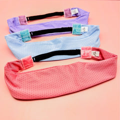 Adjustable No Slip Mesh Sport Headbands - 3 Pack - FROG SAC