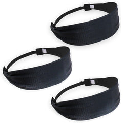 Adjustable No Slip Mesh Sport Headbands - 3 Pack - FROG SAC
