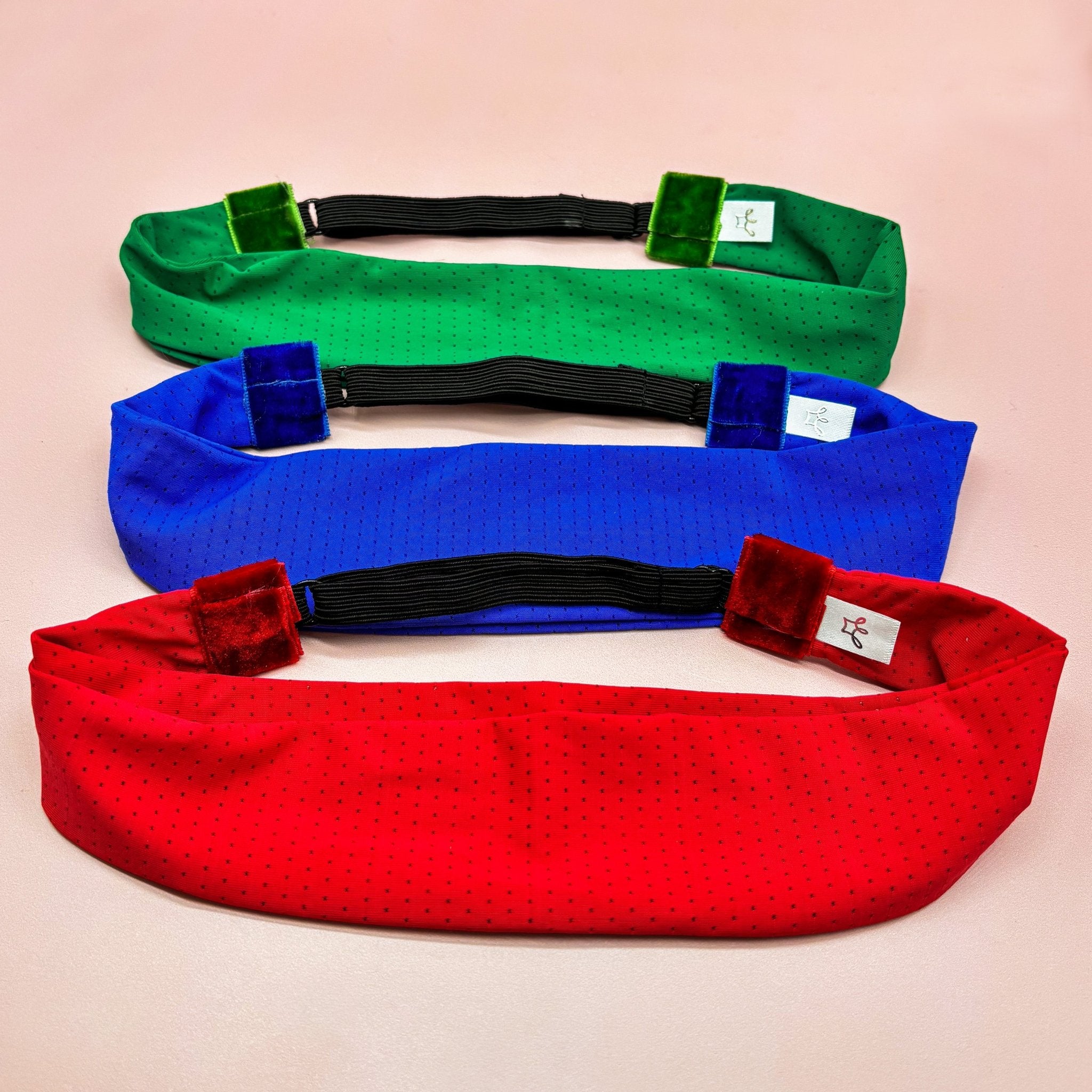 Adjustable No Slip Mesh Sport Headbands - 3 Pack - FROG SAC
