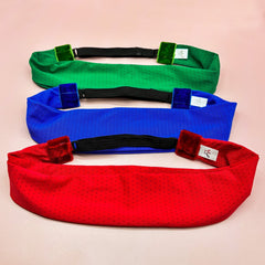 Adjustable No Slip Mesh Sport Headbands - 3 Pack - FROG SAC
