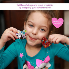 Barrette Making Kit - DIY Crafts for Kids - FROG SAC