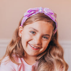 Big Bow Headband - Double Layer Sequin - FROG SAC