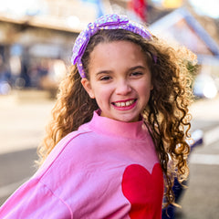 Big Bow Headband - Double Layer Sequin - FROG SAC