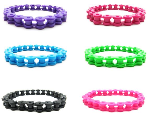 Biklinkz Chain Bracelets - 6 Pack - FROG SAC