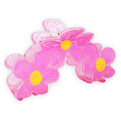 Bksmartz Designs x Frog Sac Pink Flower Hair Claw Clip - FROG SAC