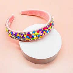 Candy Heart Headband - Confetti Hair Band - FROG SAC