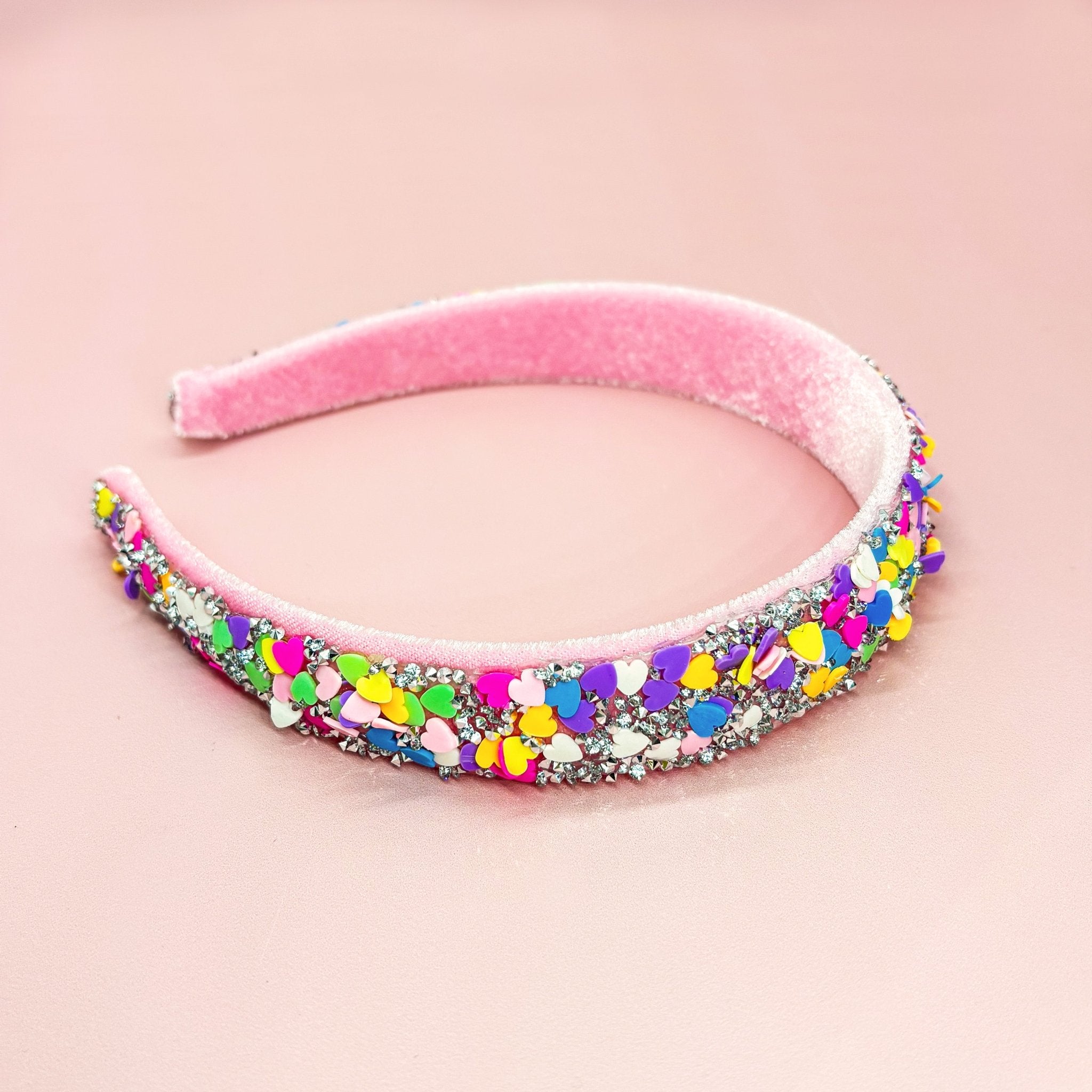 Candy Heart Headband - Confetti Hair Band - FROG SAC