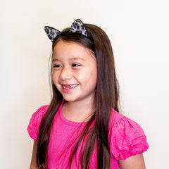 Cat Ears Headband - Dual Sided Rhinestone - FROG SAC