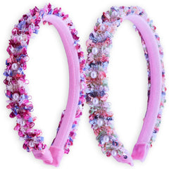 Confetti Pearl Headbands - 2 Pack - FROG SAC