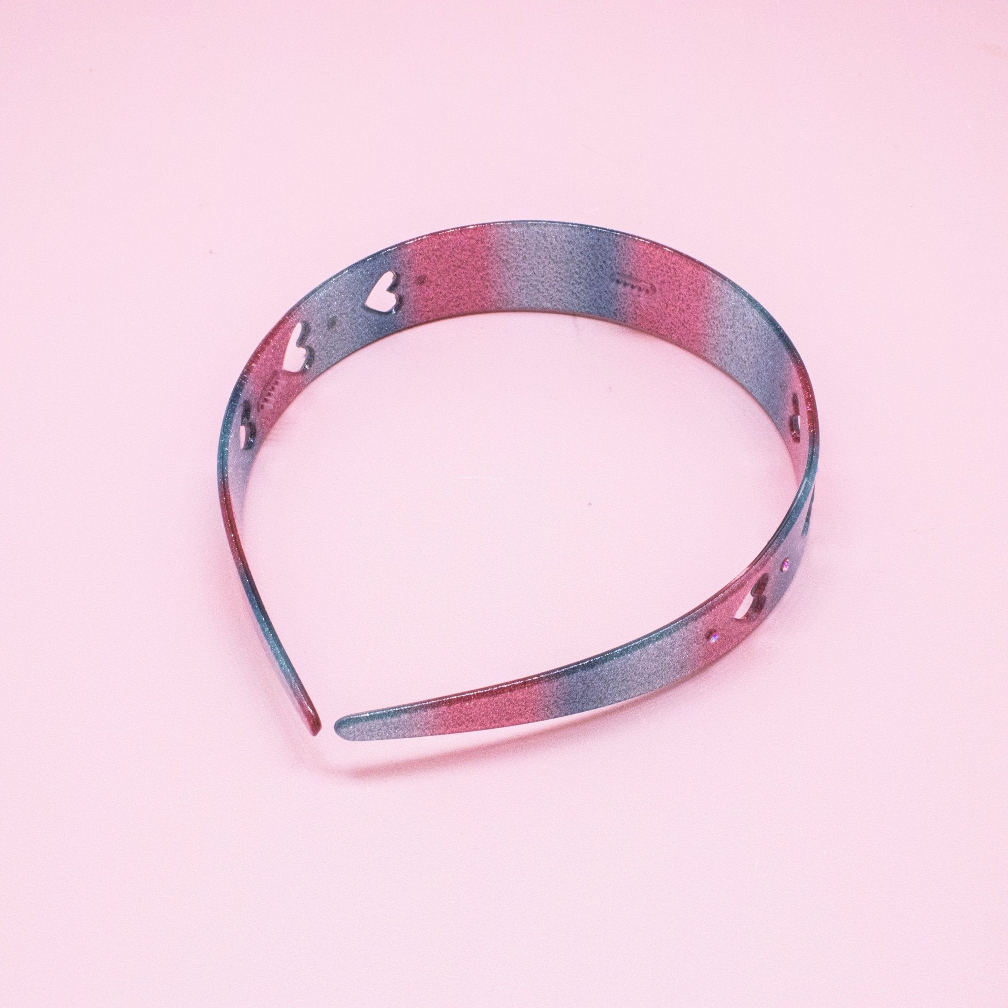Heart Headband - Glitter Acetate - FROG SAC