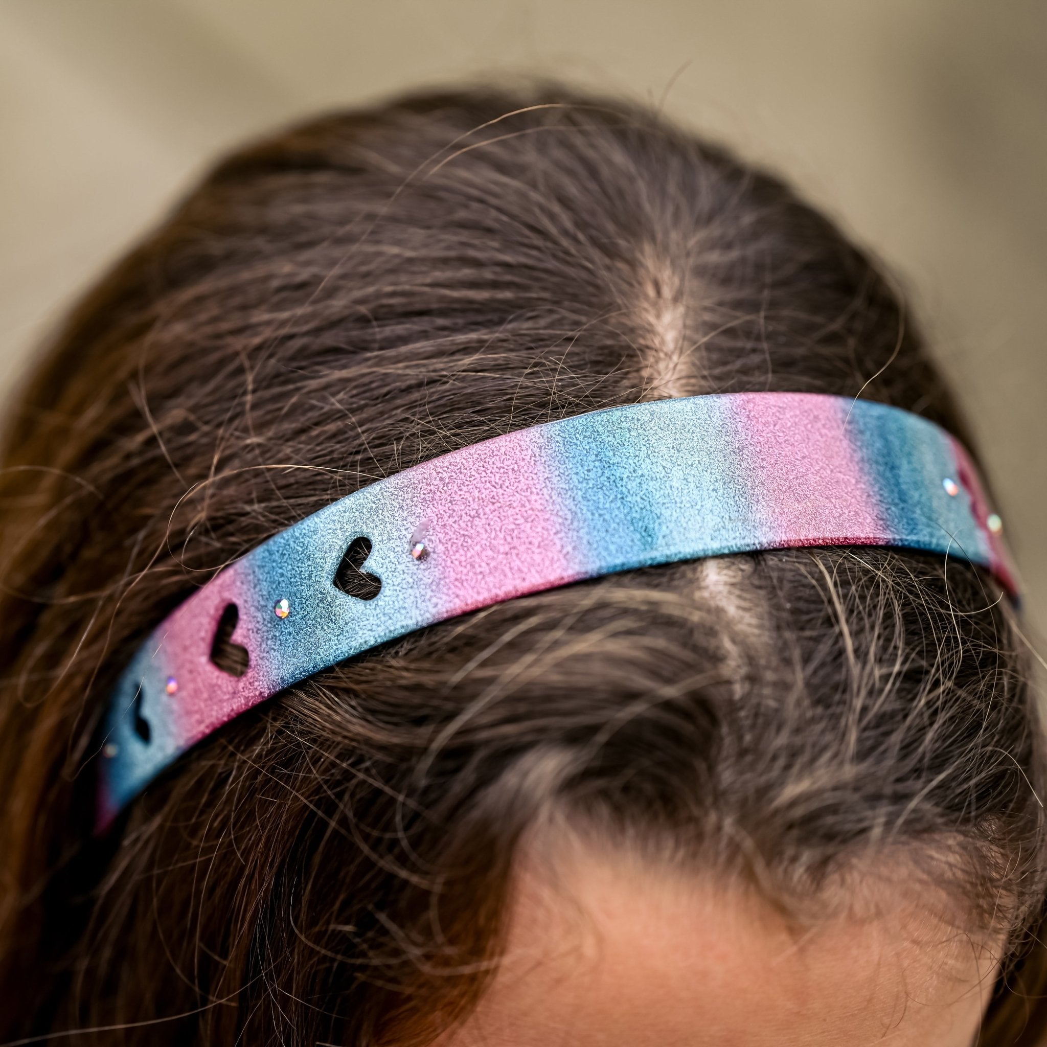Heart Headband - Glitter Acetate - FROG SAC