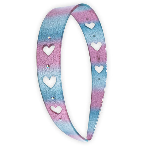 Heart Headband - Glitter Acetate - FROG SAC