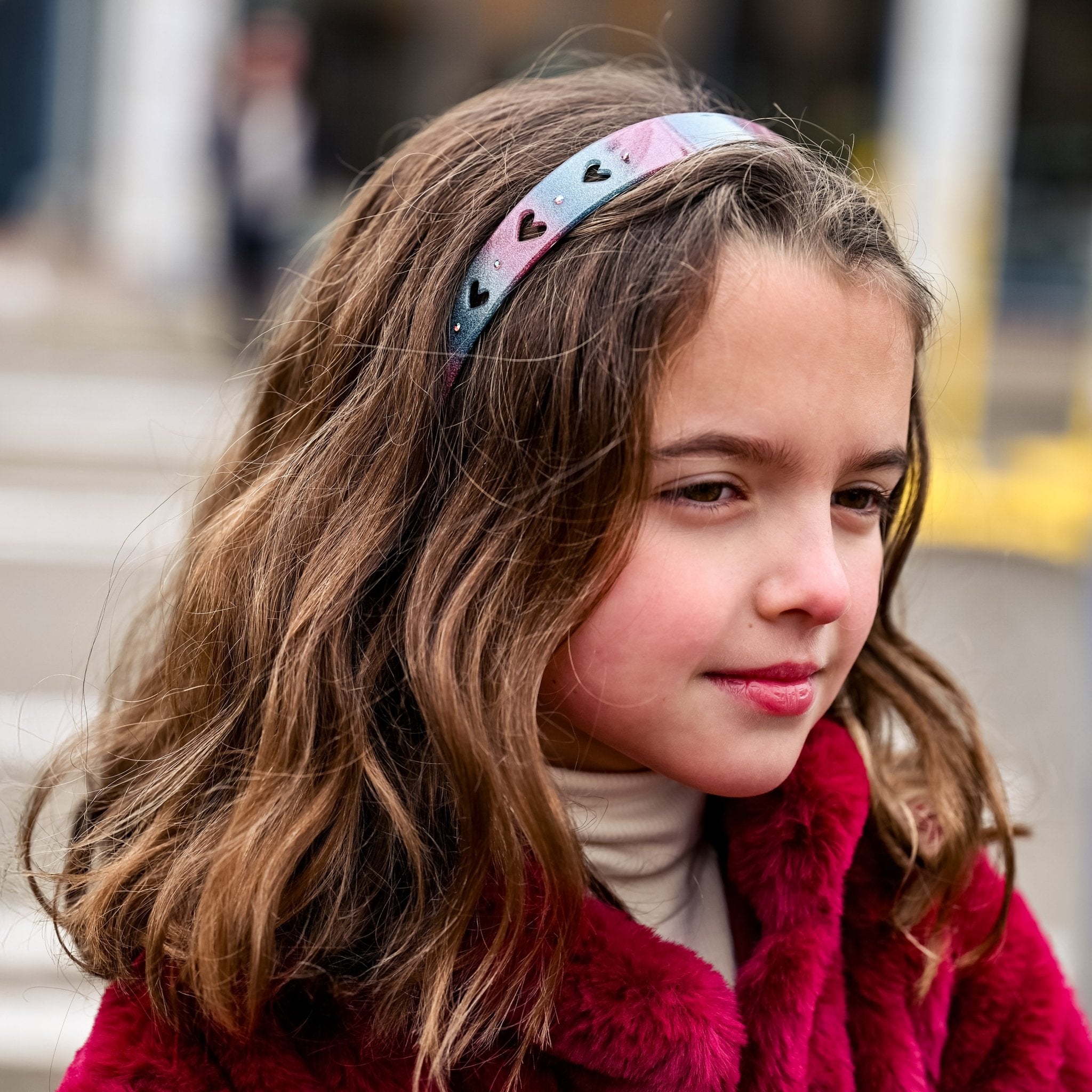 Heart Headband - Glitter Acetate - FROG SAC