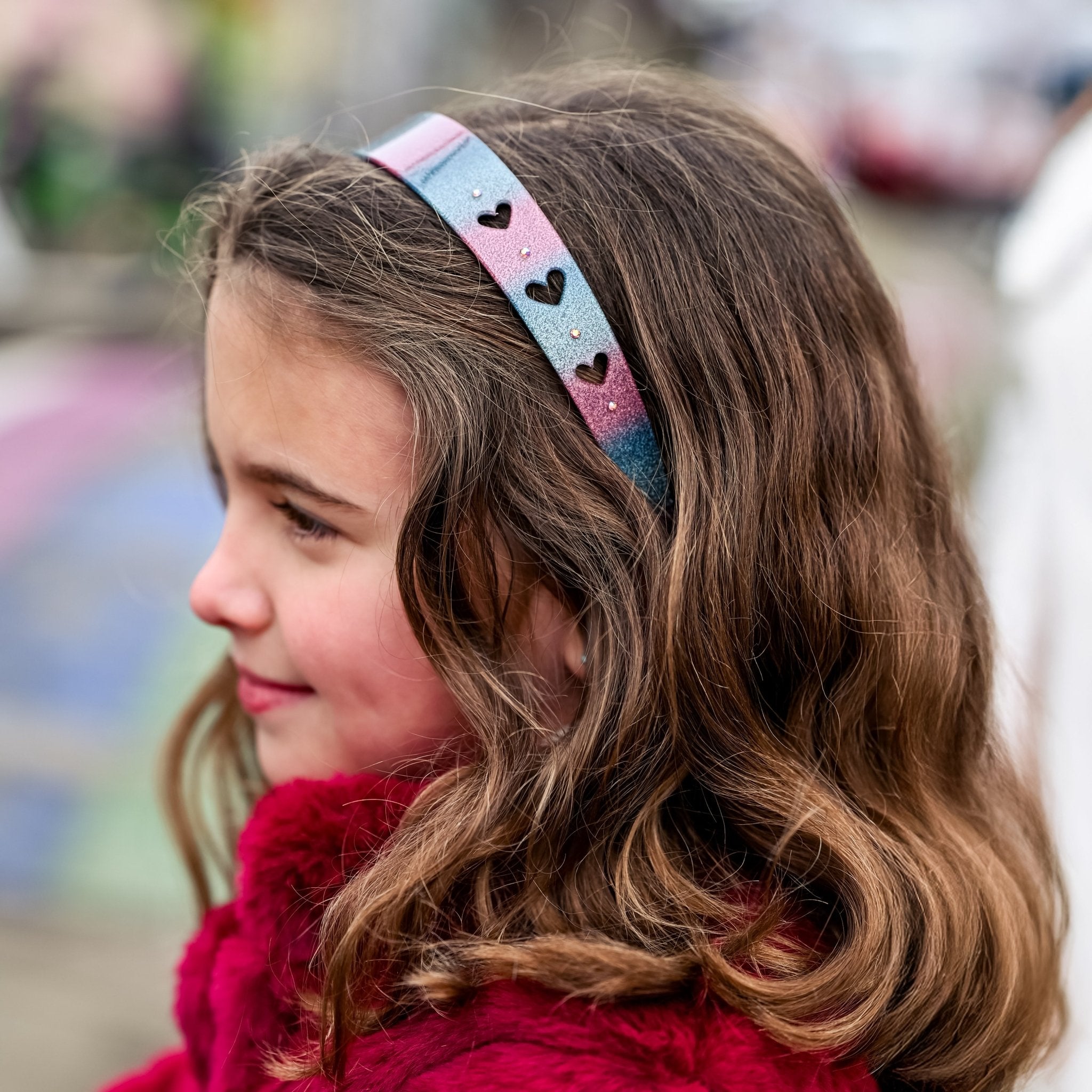 Heart Headband - Glitter Acetate - FROG SAC