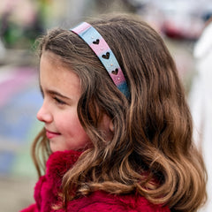 Heart Headband - Glitter Acetate - FROG SAC