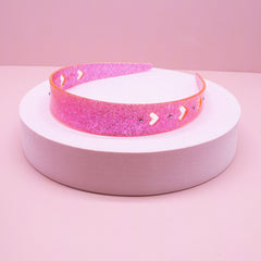 Heart Headband - Glitter Acetate - FROG SAC
