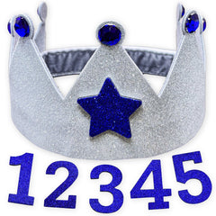 Interchangeable Happy Birthday Crown (1-5 Years) - FROG SAC