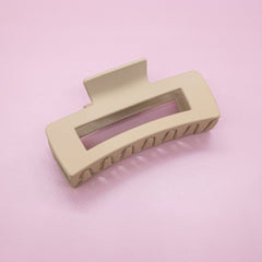 Matte Hair Claw Clip - Large Square - FROG SAC