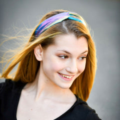 Metallic Mermaid Knot Headbands - 6 Pack - FROG SAC