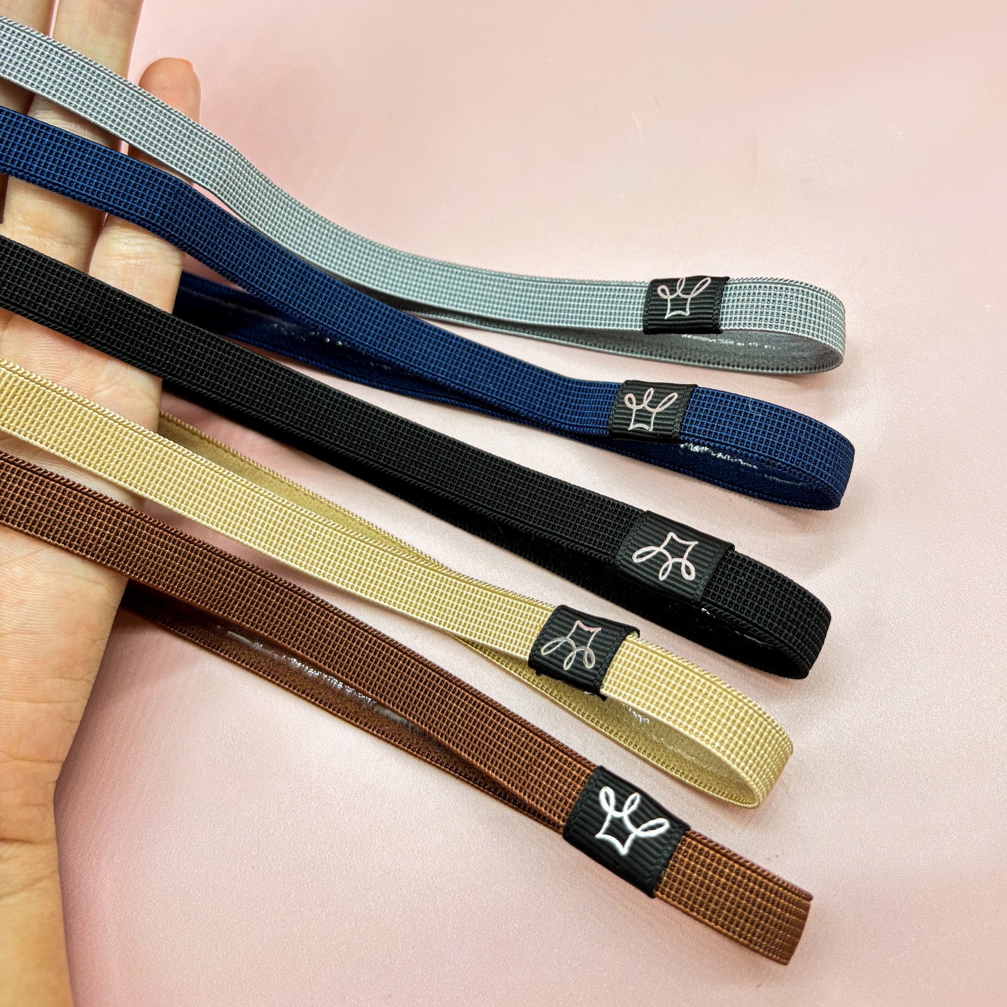 No Slip Elastic Tie Dye Sports Headbands - 5 Pack - FROG SAC