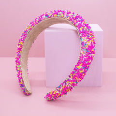 Padded Sprinkles Headband - FROG SAC