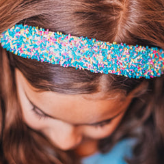 Padded Sprinkles Headband - FROG SAC