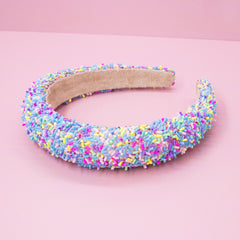 Padded Sprinkles Headband - FROG SAC