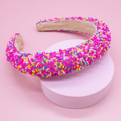 Padded Sprinkles Headband - FROG SAC