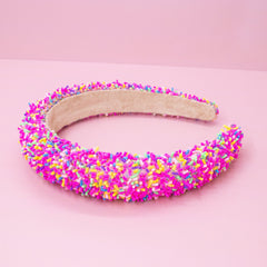 Padded Sprinkles Headband - FROG SAC