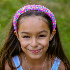 Padded Sprinkles Headband - Confetti Hair Band - FROG SAC