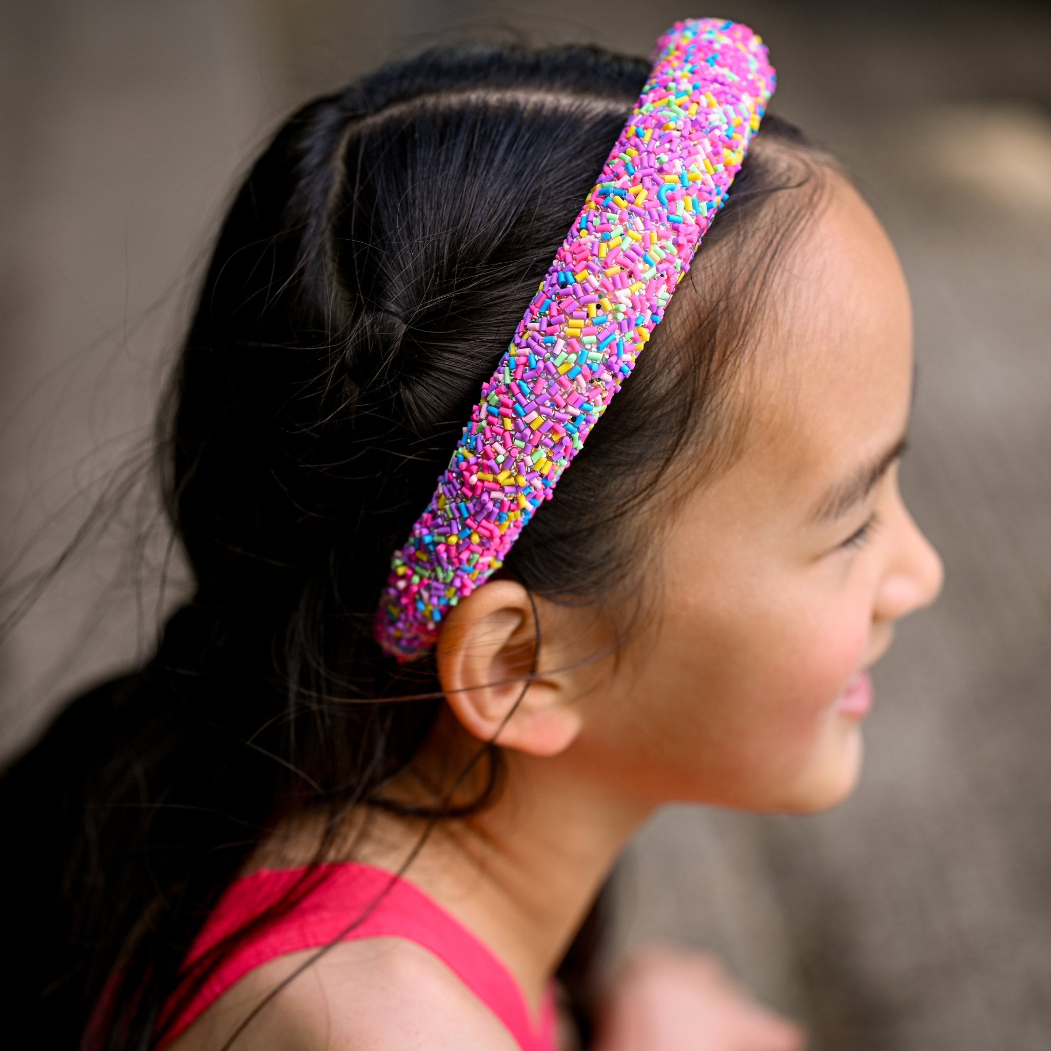 Padded Sprinkles Headband - Confetti Hair Band - FROG SAC