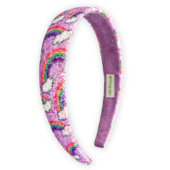 Rainbow Glitter Headband - FROG SAC
