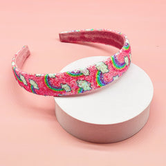 Rainbow Glitter Headband - FROG SAC