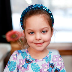 Reversible Sequin Headband - Kids Padded Hair Band - FROG SAC
