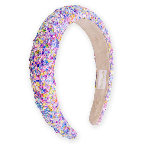 Sequin Glitter Puffy Headband - FROG SAC