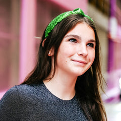 Sparkly Sequin Knot Headband - FROG SAC