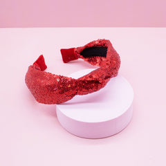 Sparkly Sequin Knot Headband - FROG SAC