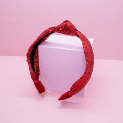 Sparkly Sequin Knot Headband - FROG SAC