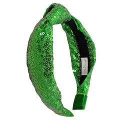 Sparkly Sequin Knot Headband - FROG SAC